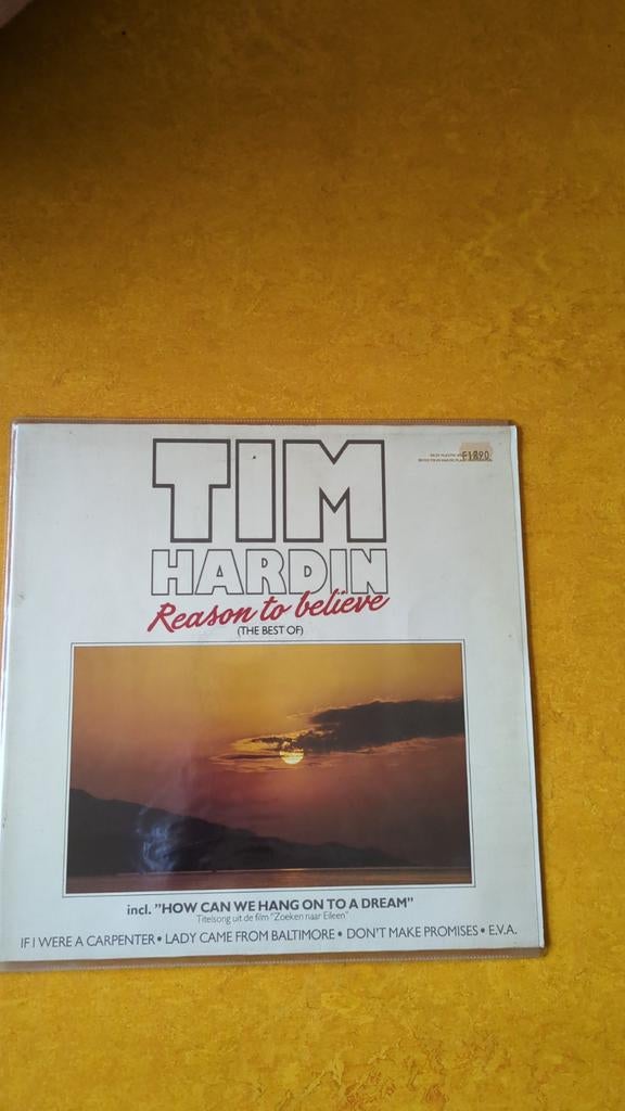 Tim Hardin - Reason to Believe (The Best Of) LP Vinyl, Complilatie, Ophalen of Verzenden, Gebruikt, 12 inch