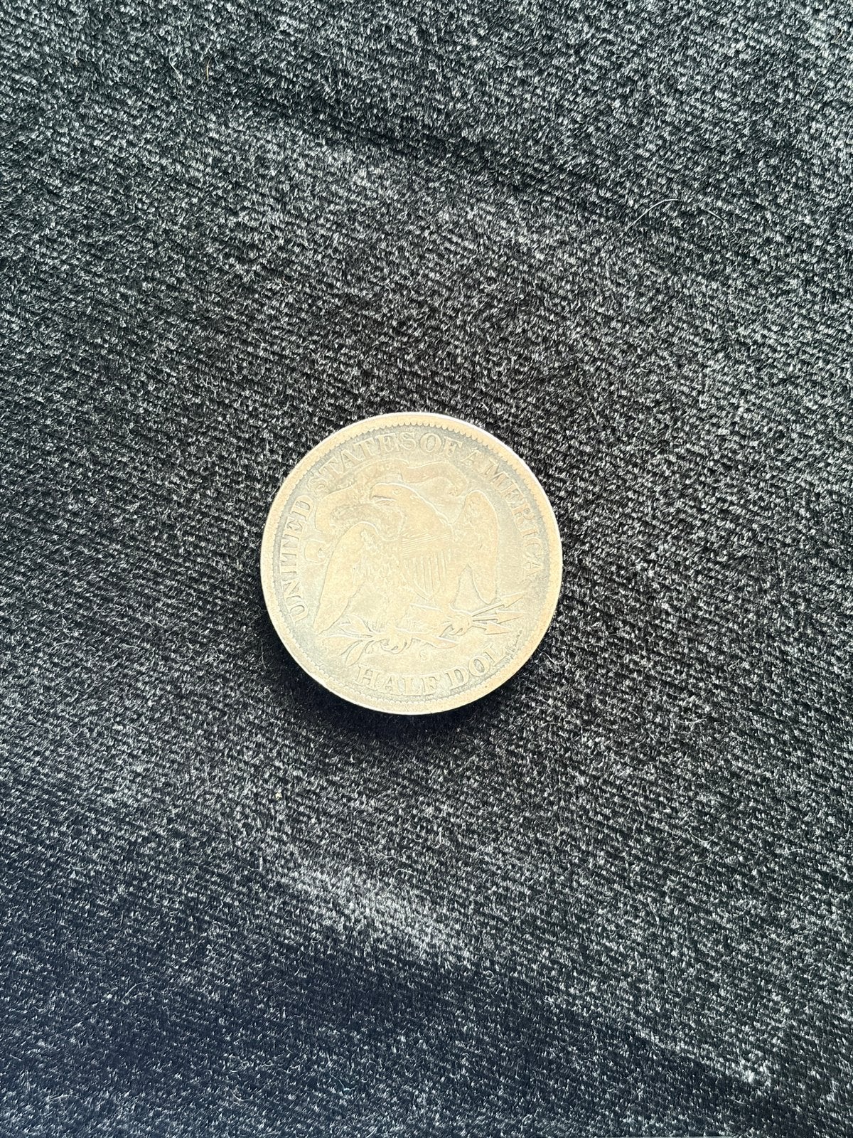 USA 1876 Seated Liberty silver half dollar, Ophalen, Noord-Amerika