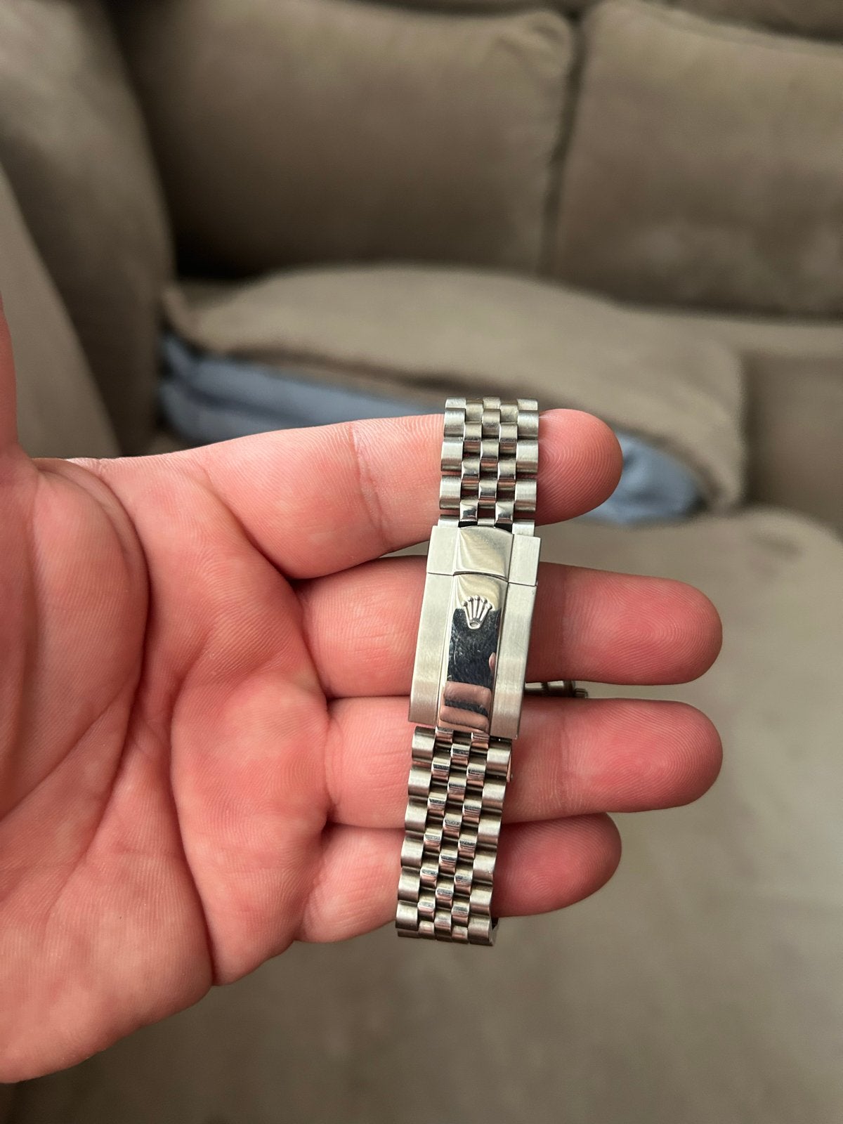 Rolex Datejust 41 Groene Wijzerplaat Staal, Polshorloge, Ophalen of Verzenden, Zo goed als nieuw, Rolex