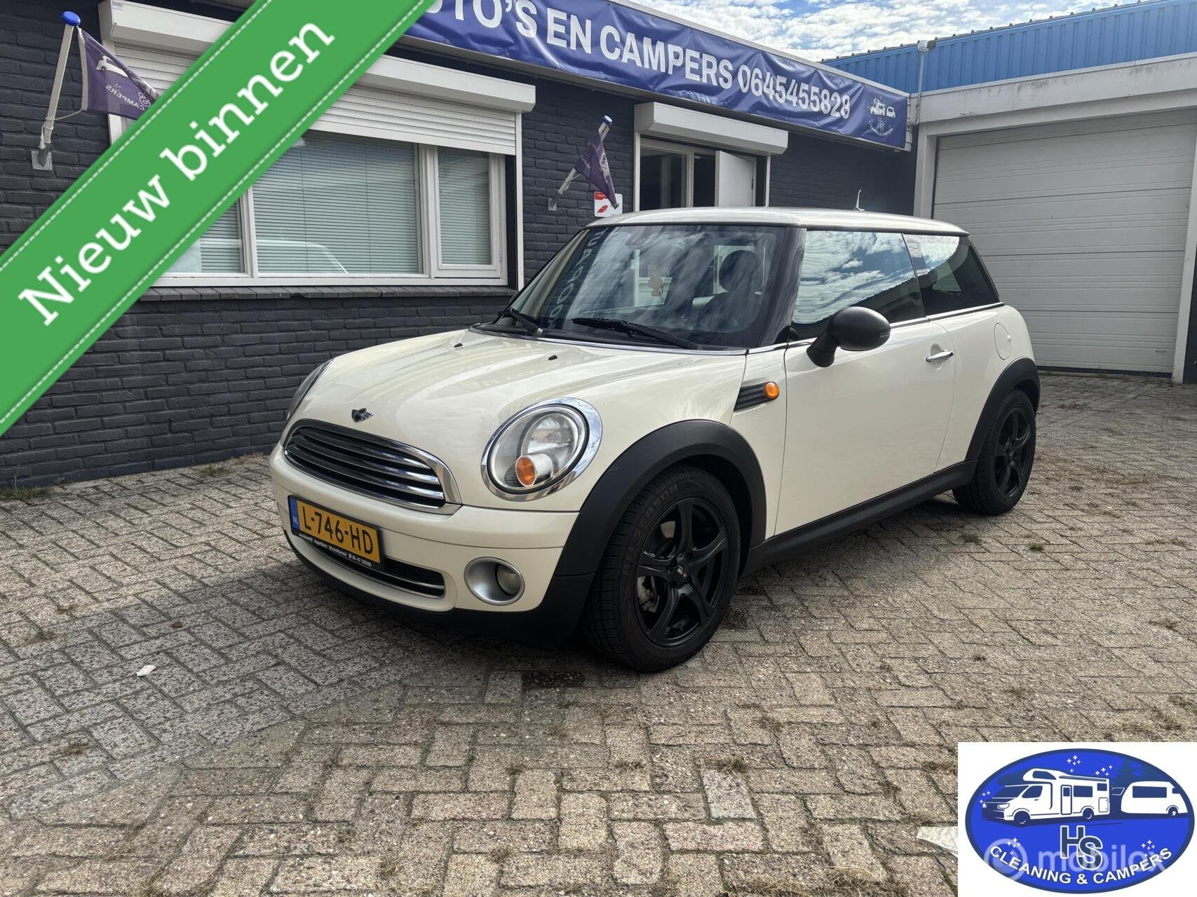Mini 3-Deurs 1.6 One, Auto's, Euro 5, Gebruikt, 4 cilinders, 4 stoelen