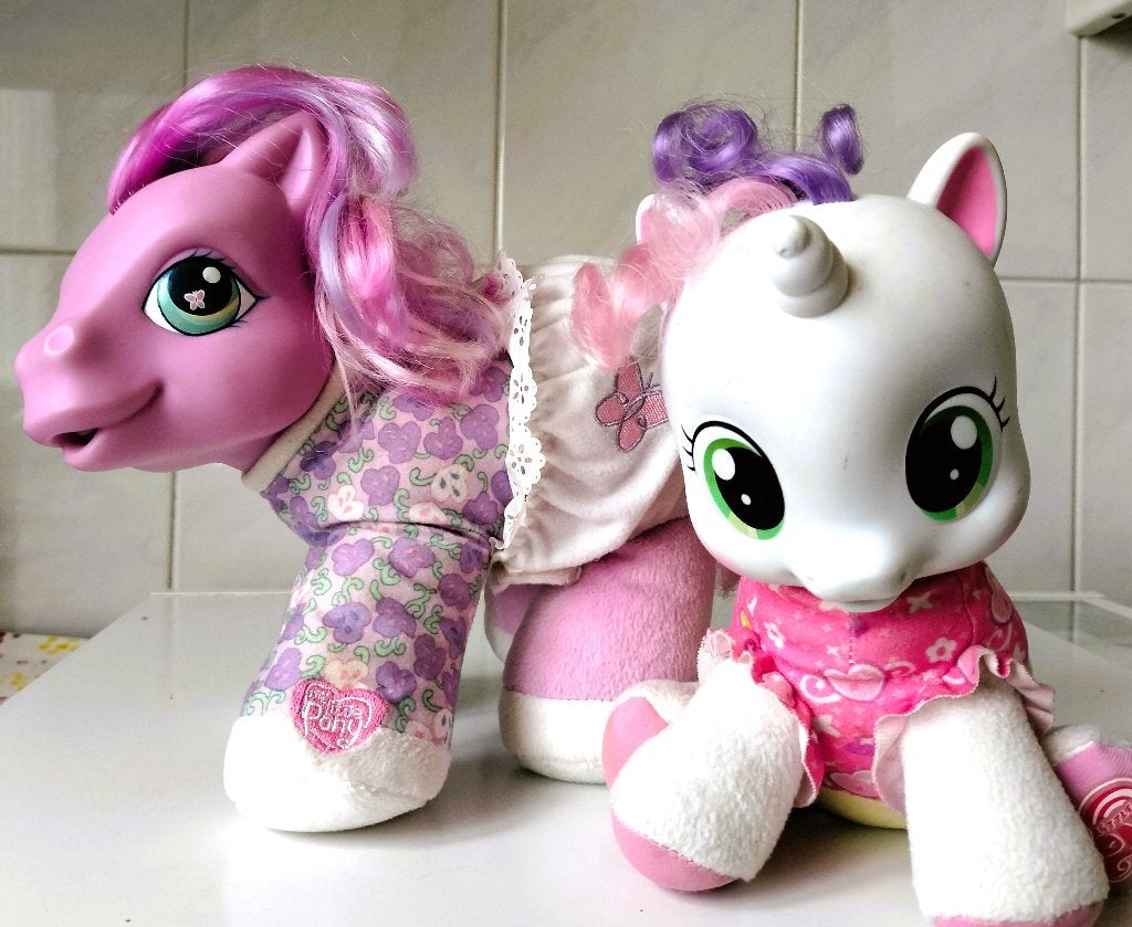 2 My Little Pony Lacht en Praat, Kinderen en Baby's, Ophalen of Verzenden