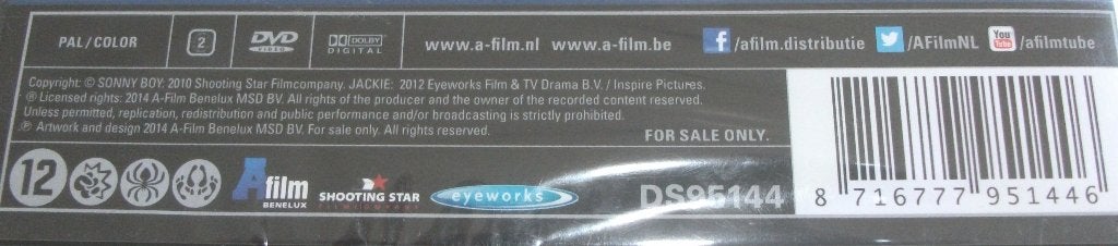 Film-Box *** SONNY BOY & JACKIE *** 2-Disc Boxset NIEUW, Engels, Nieuw in verpakking, Vanaf 12 jaar, Ophalen of Verzenden