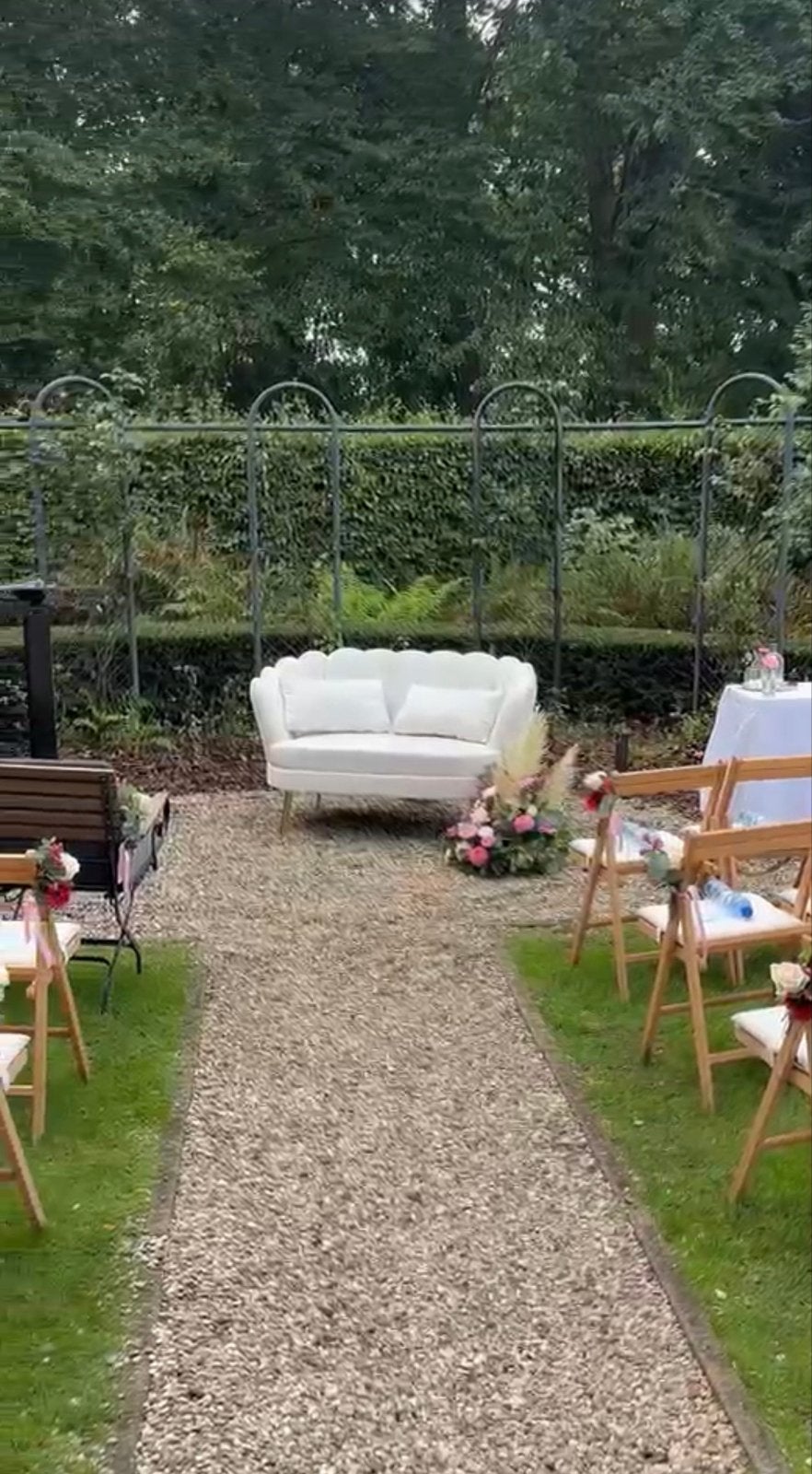 Bruiloftdecoratie te huur, Ophalen, Zo goed als nieuw, Overige