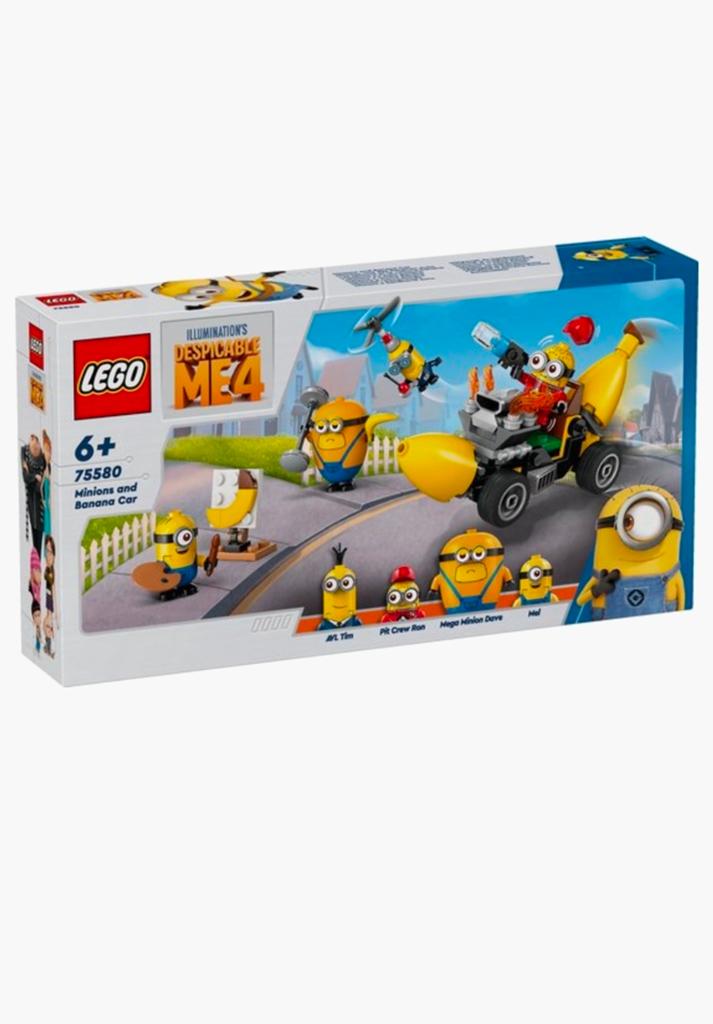 LEGO Minions 75580 Minions en Bananenauto, Gebruikt, Overige thema's, Lego, Compleet