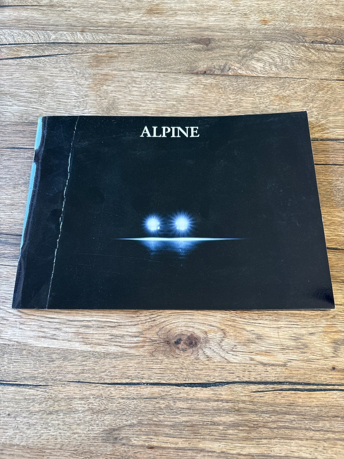Alpine A610 Brochure - Zeldzaam Collecters Item, Ophalen of Verzenden, Zo goed als nieuw, Renault
