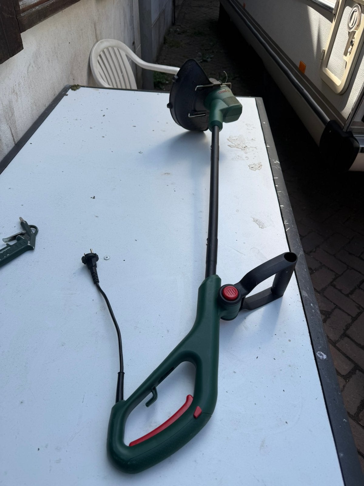 Bosch grastrimmer, Ophalen of Verzenden, Zo goed als nieuw, Elektrisch
