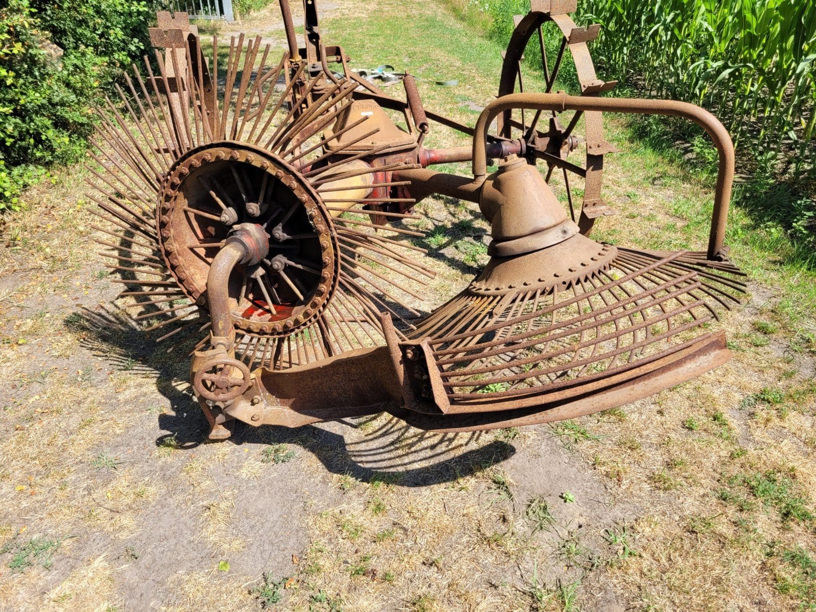 Antieke aardappelrooier - Grimme Dammer, Ophalen of Verzenden, Akkerbouw, Oogstmachine