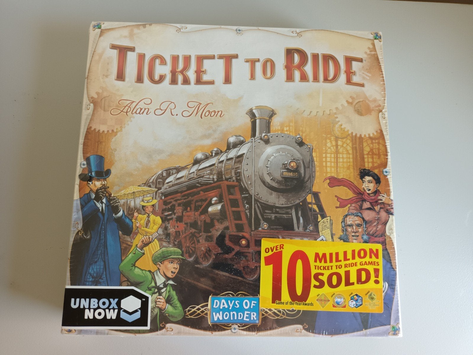 Nieuw spel Ticket to Ride Amerika USA nieuwe in plastic, Vijf spelers of meer, Ophalen of Verzenden, Nieuw, Days of Wonder