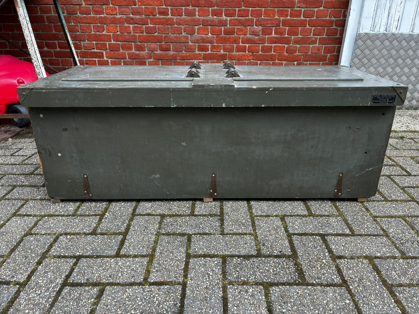 Us wo2 Latrine - Draagbaar Toilet, Ophalen, Landmacht, Amerika, Overige typen
