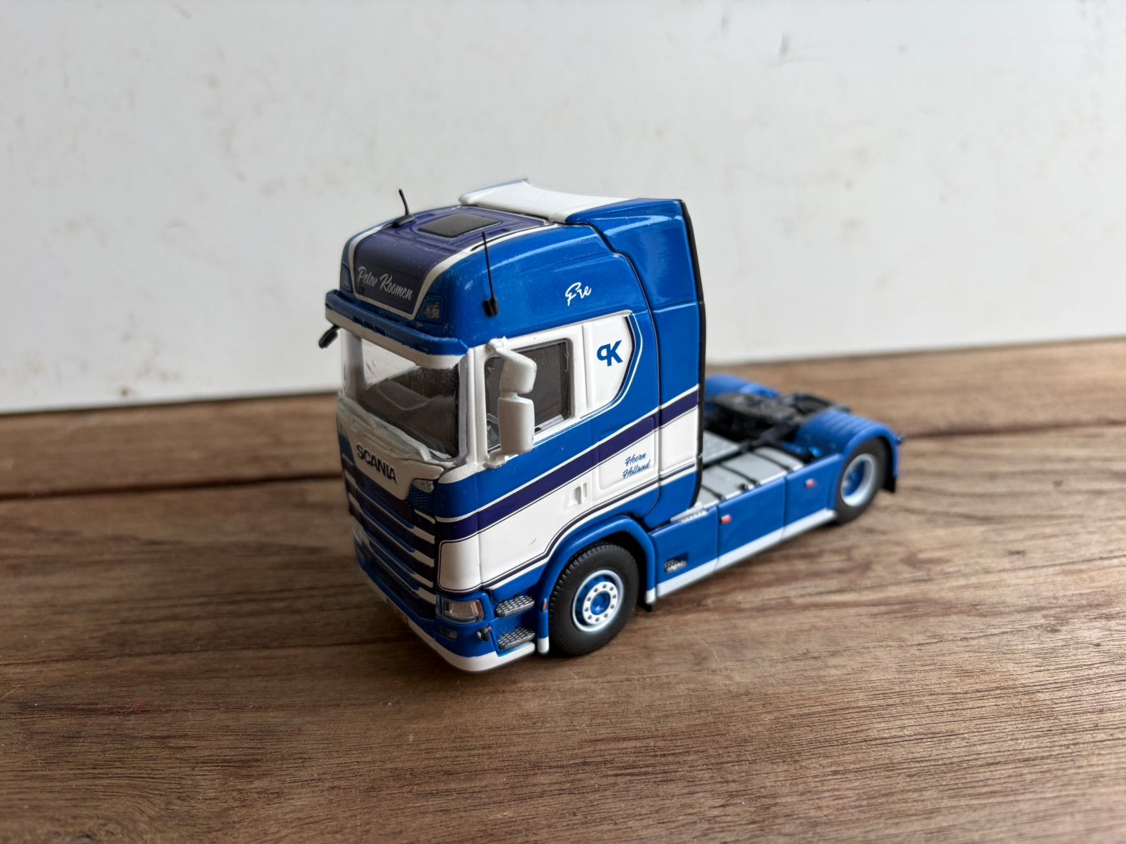 TEKNO SCANIA R  PETER KOOMEN, Ophalen of Verzenden, Zo goed als nieuw, Bus of Vrachtwagen, Tekno
