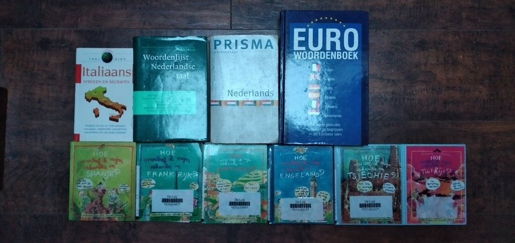 Woordenboeken/wereldtlas/stad Parijsboek/brooddeeg, Boeken, Ophalen of Verzenden, Zo goed als nieuw, Prisma of Spectrum, Engels