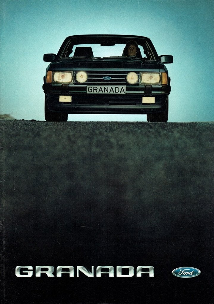 Folder Ford Granada (1984), Verzenden, Gelezen, Ford