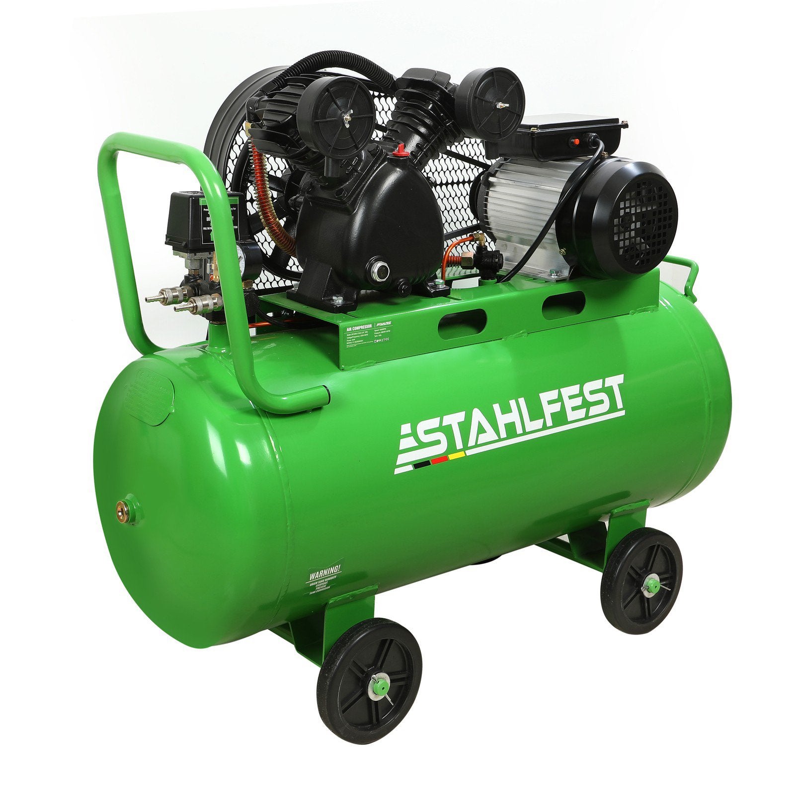 Stalhfest 100L compressor, Doe-het-zelf en Verbouw, Ophalen, 100 liter of meer, Nieuw, Minder dan 200 liter/min