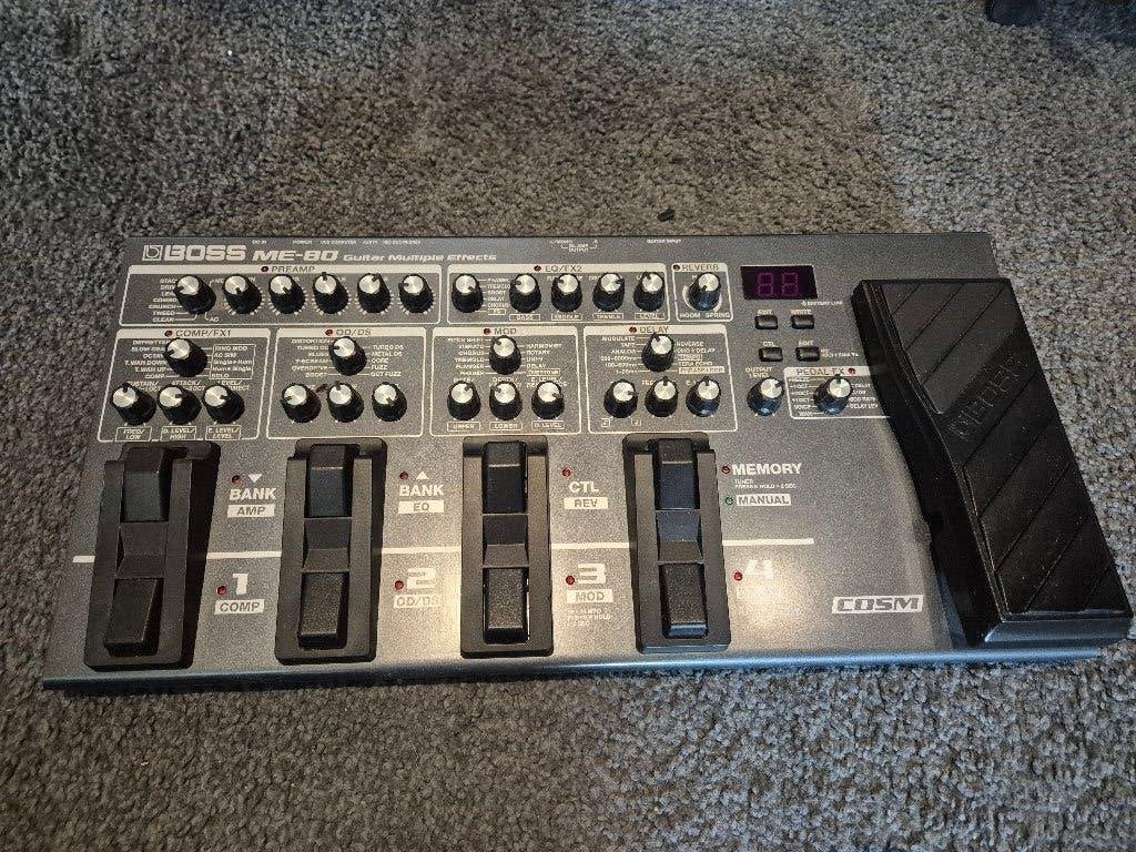 Effectenpedaal voor gitaar BOSS GT-8, Ophalen, Zo goed als nieuw, Multi-effect