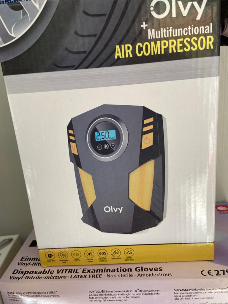 Olvy Multifunctionele Luchtcompressor - Nieuw, Ophalen of Verzenden, Nieuw