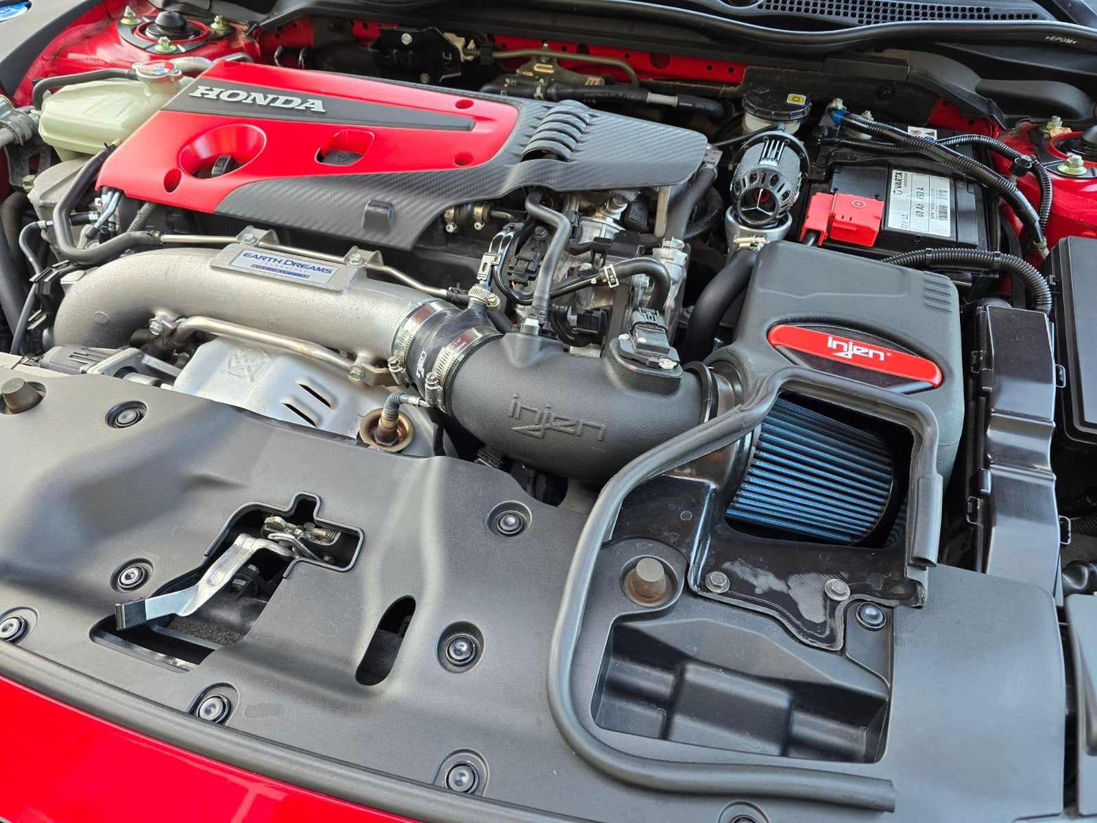 Injen Cold Air Intake voor Honda Civic Type R FK8, Ophalen of Verzenden, Gebruikt, Honda
