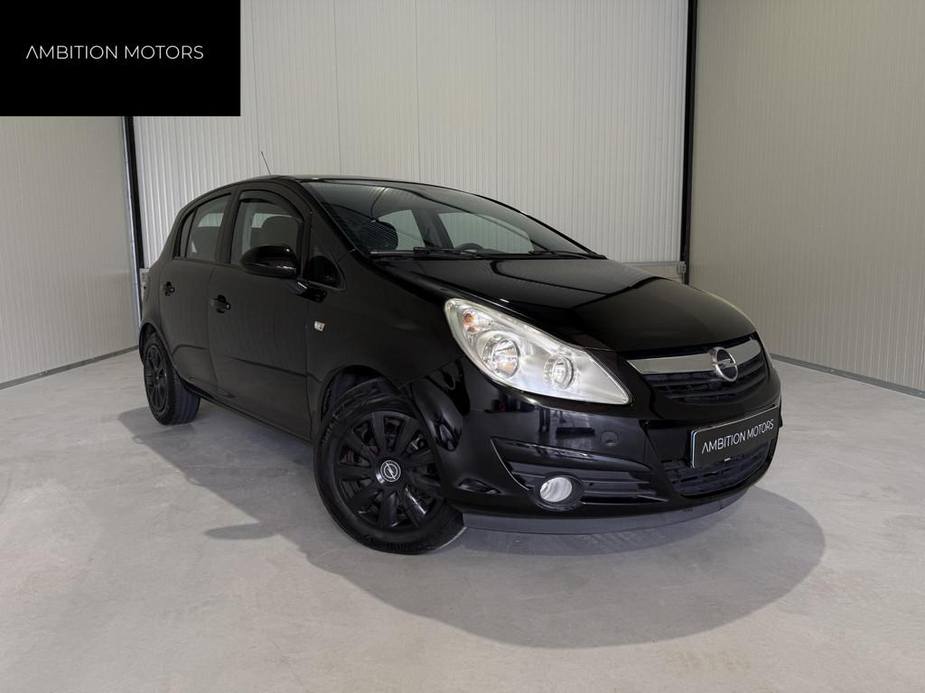 Opel Corsa 1.2-16V Enjoy NAP/Airco/Automaat, Stof, Gebruikt, 4 cilinders, 1229 cc
