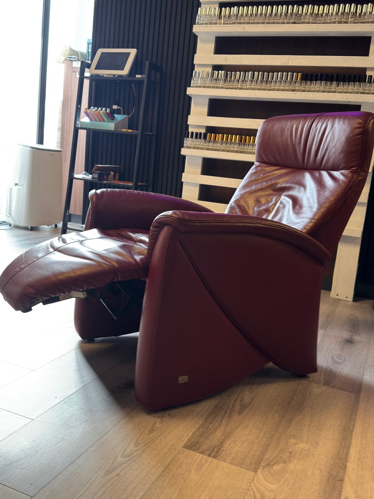 Relaxstoel Himolla Echt Leder bezorgen mogenlijk, Huis en Inrichting, Fauteuils, Ophalen of Verzenden, Zo goed als nieuw, 75 tot 100 cm