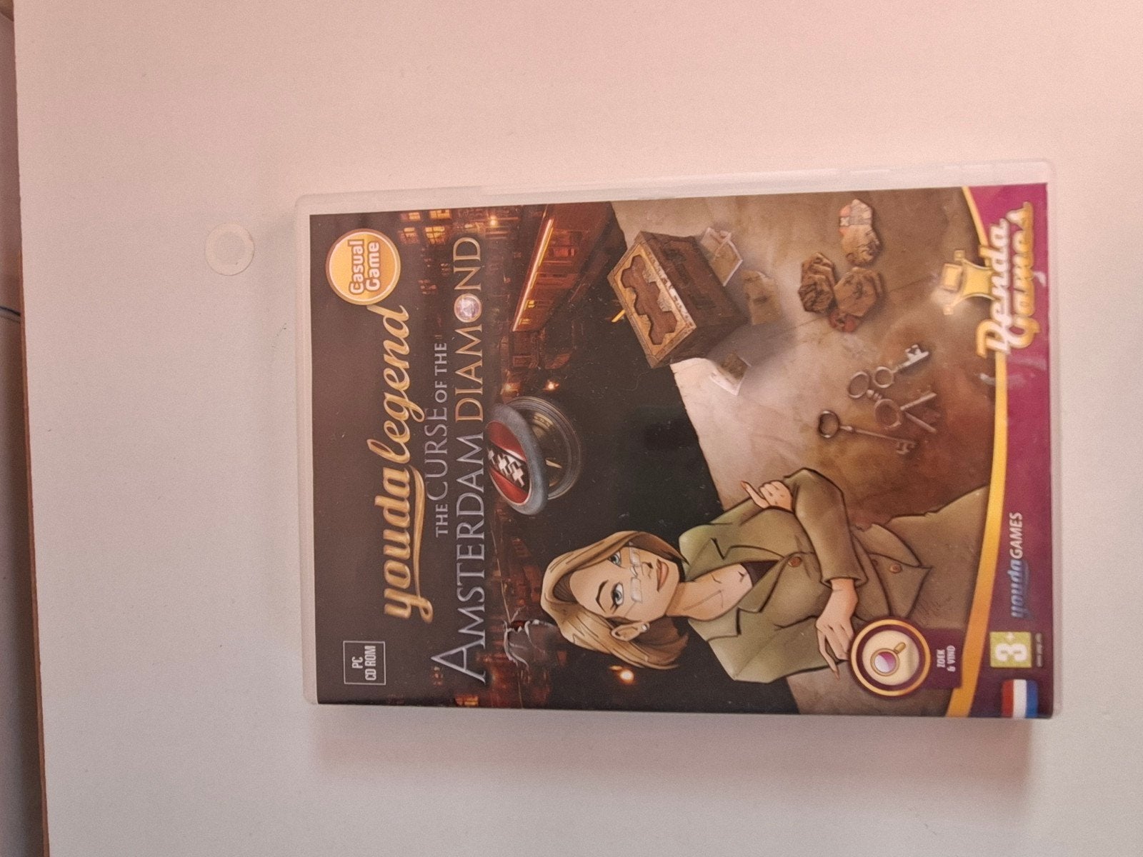 Youda Legend: The Curse of Amsterdam Diamond PC Game, Spelcomputers en Games, Puzzel en Educatief, Gebruikt, Verzenden, 1 speler