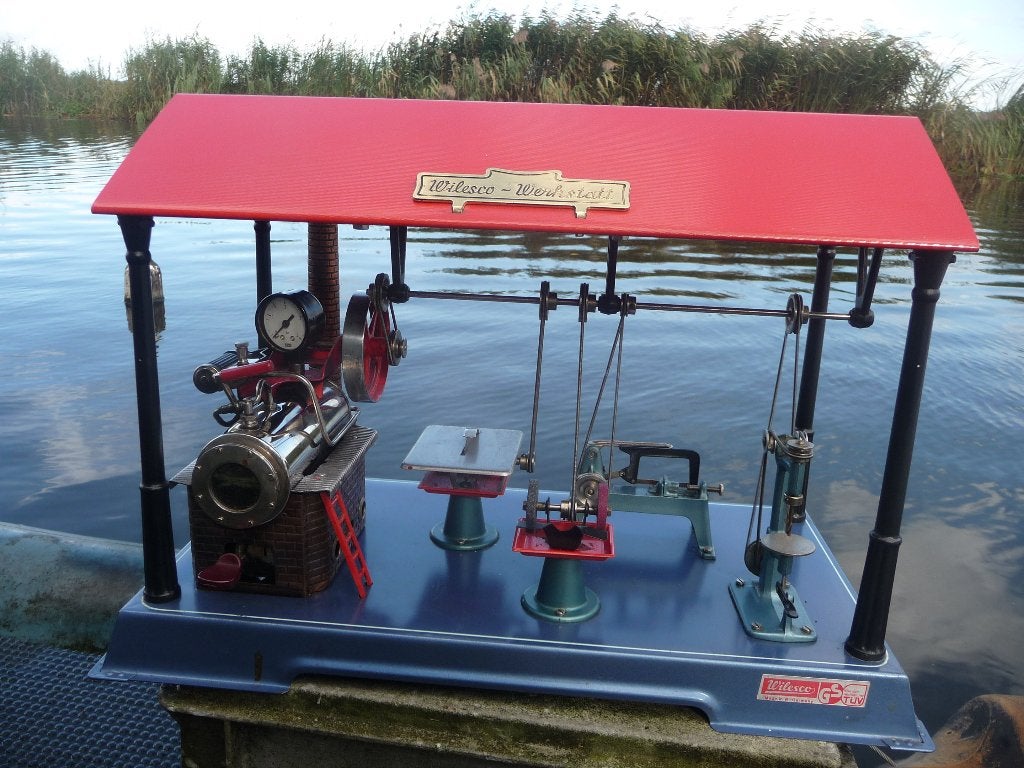 Wilesco - Werkstatt   stoommachine werkplaats, Ophalen of Verzenden