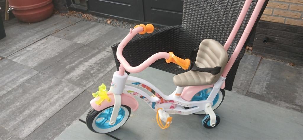 Baby Born fietsje, Ophalen, Gebruikt, Babypop