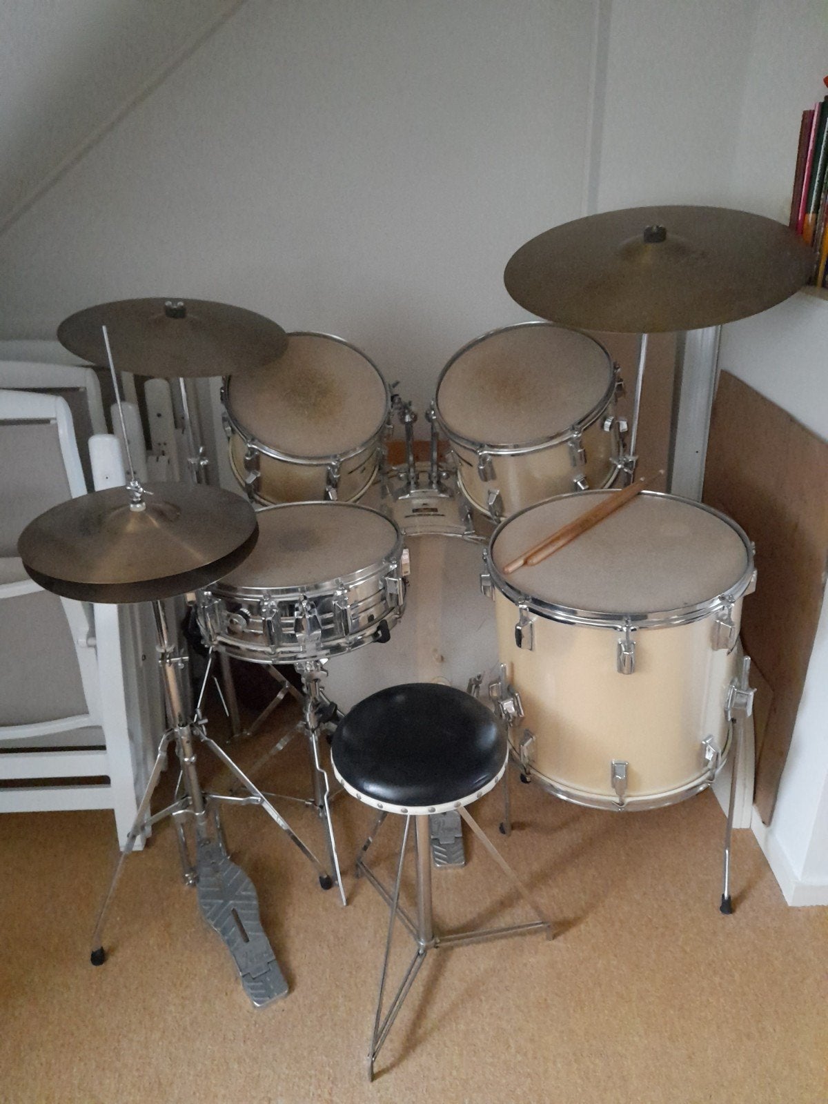 Pearl drumstel, Ophalen, Gebruikt, Pearl