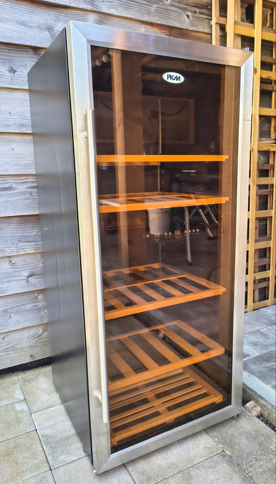 Wijnkoelkast / Bierkoelkast met 2 zones, Ophalen, 120 tot 140 cm, 100 tot 150 liter, 45 tot 60 cm