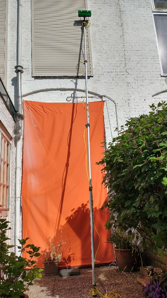 Telescopische ramenreiniger, Ophalen, Raamwisser of Trekker