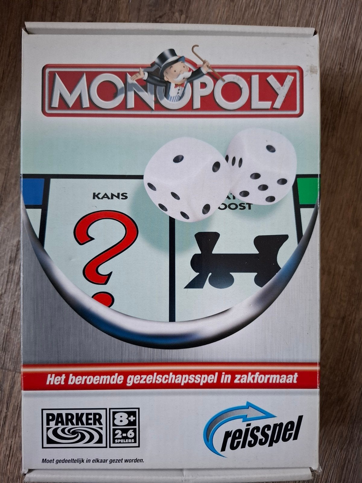 Monopoly reisspel, Ophalen of Verzenden, Zo goed als nieuw