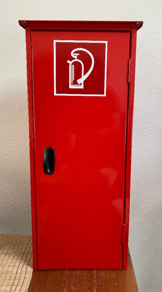 brandblusser kast, Ophalen, Zo goed als nieuw, Brandkast