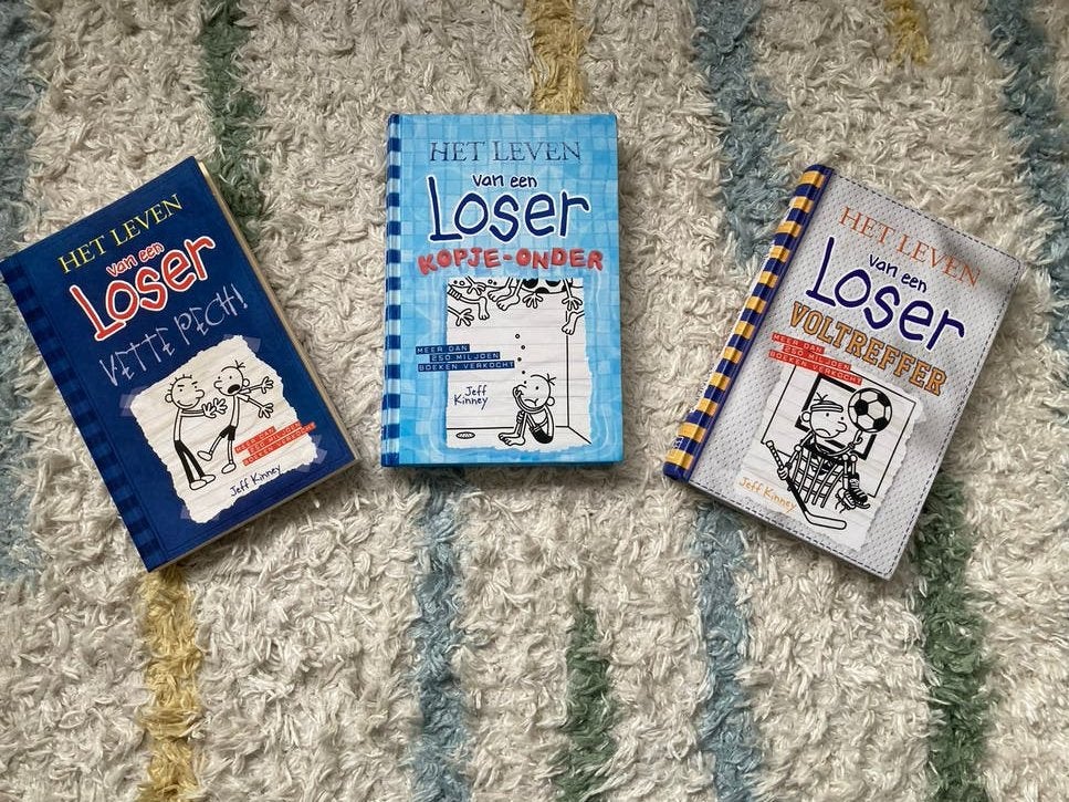 Het Leven van een Loser - 3 boeken set, Ophalen of Verzenden, Zo goed als nieuw, Fictie algemeen