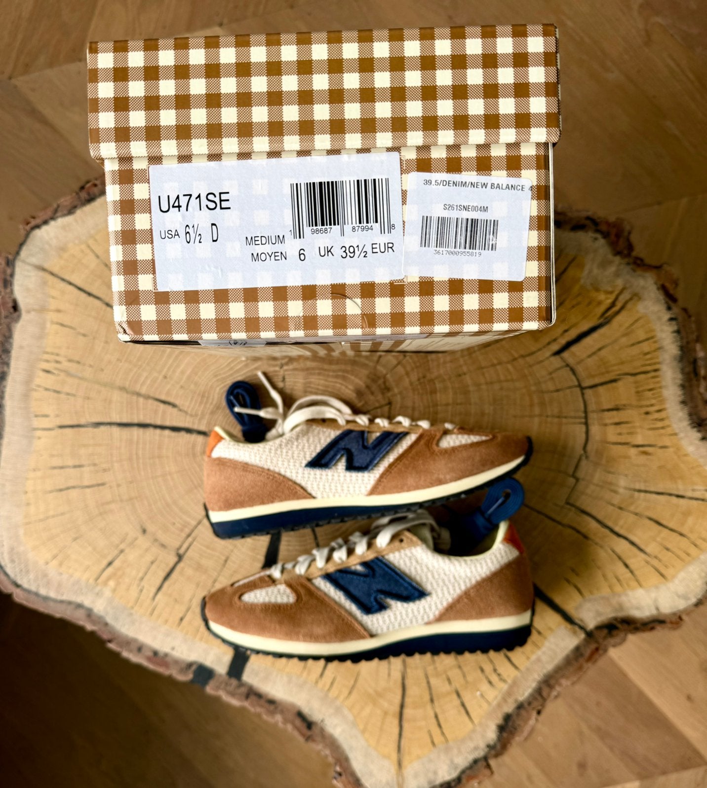 Sézane x New Balance 471 nieuw, Kleding | Dames, Beige, Nieuw, Ophalen of Verzenden, Sneakers of Gympen