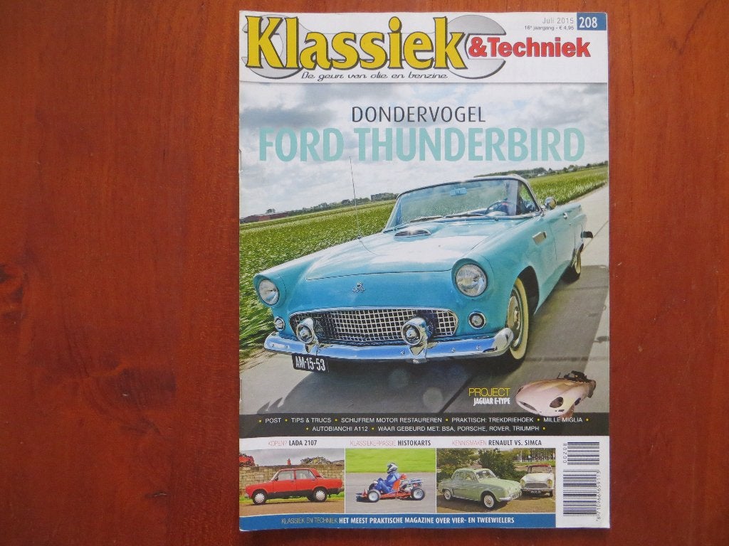 Klassiek & Techniek 218 Jaguar XK140, Mercedes-Benz 220 Cabr, Ophalen of Verzenden, Nieuw, Mercedes