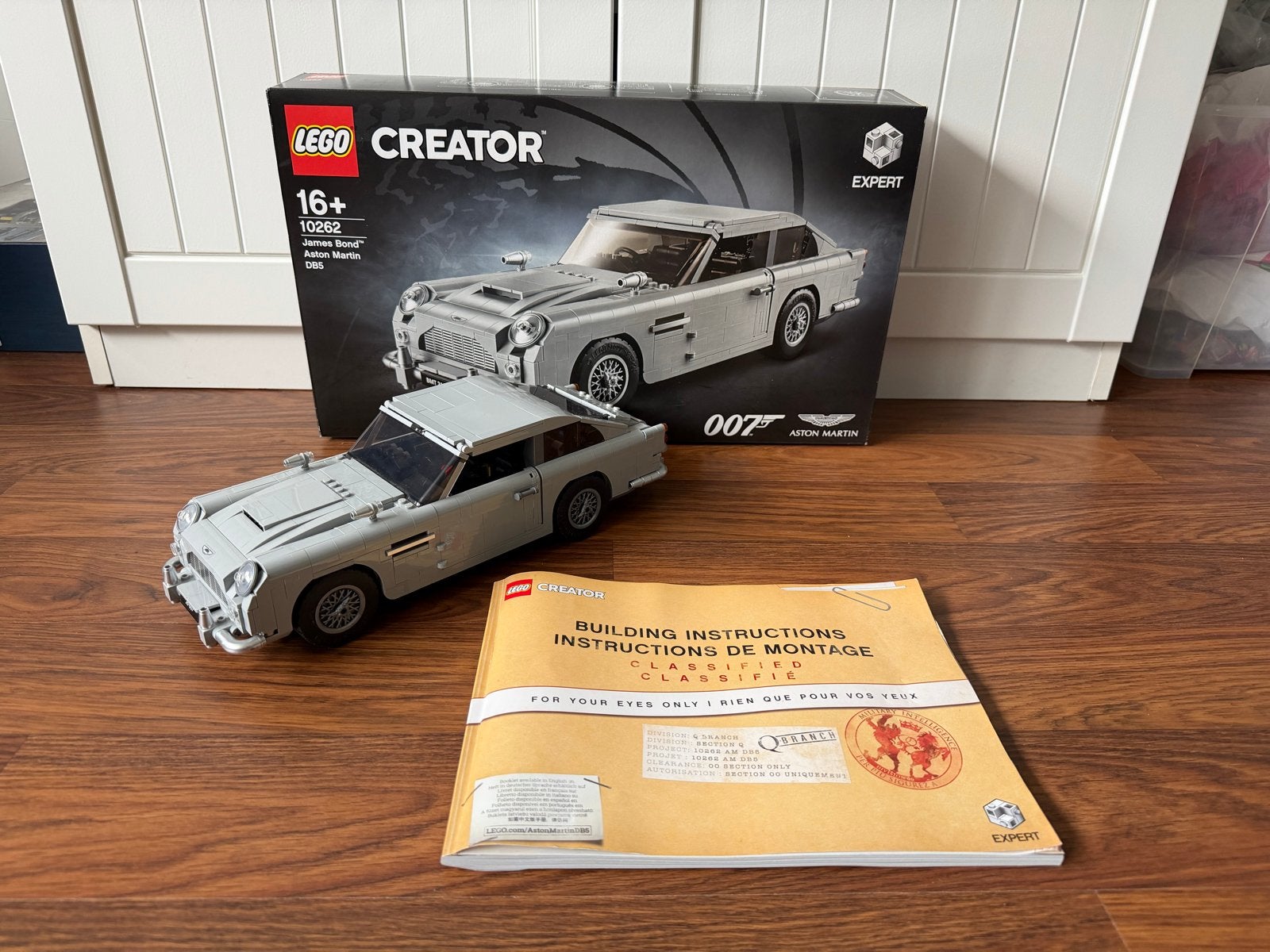 Lego Creator Expert 10262 James Bond Aston Martin DB5, Ophalen of Verzenden, Zo goed als nieuw