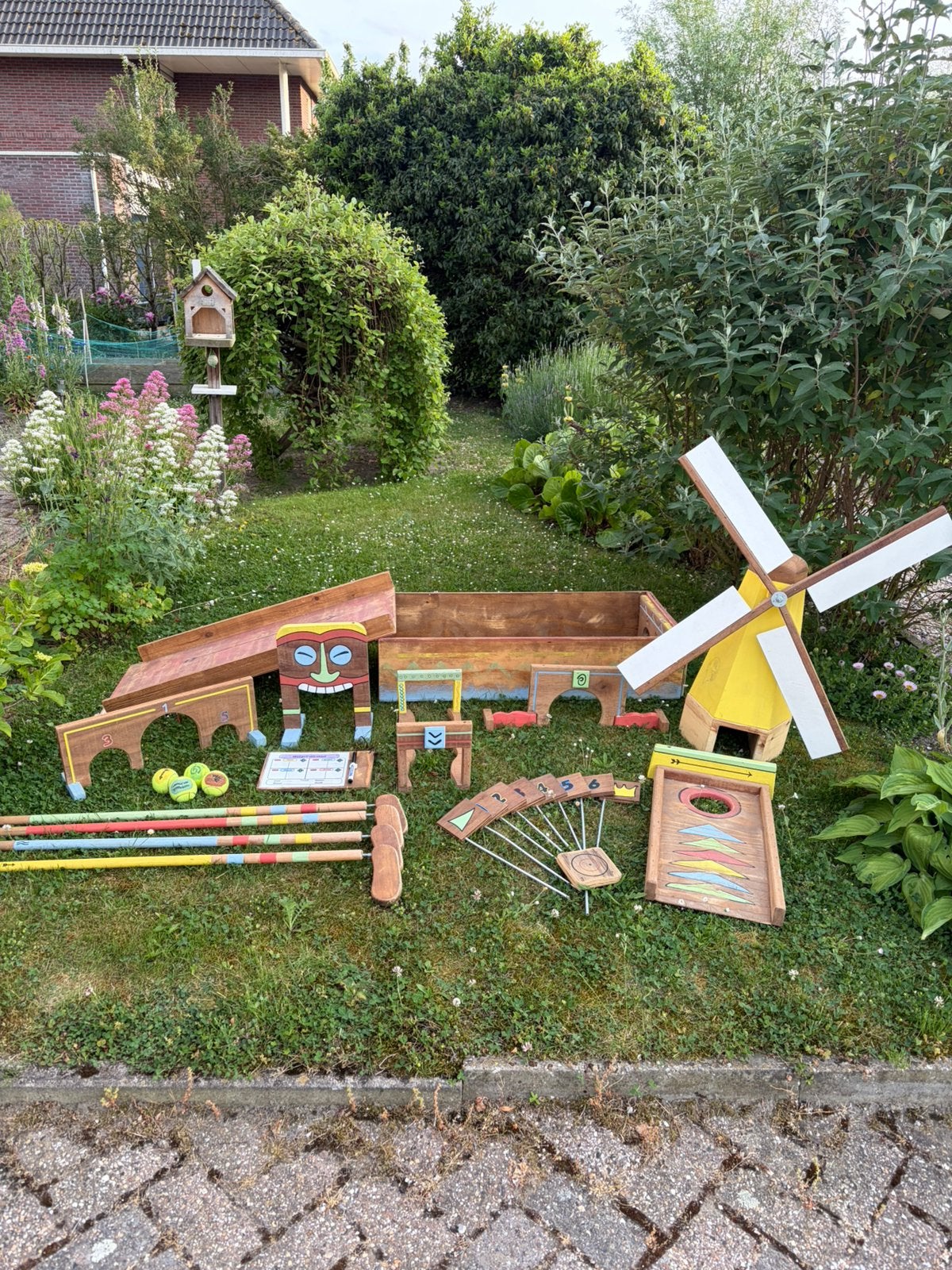 Groot minigolf, Ophalen, Zo goed als nieuw