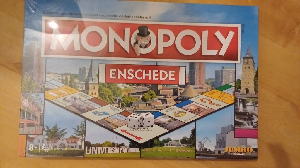 bordspel seal Monopoly Enschede Monopolie limited, Vijf spelers of meer, Ophalen of Verzenden, Nieuw, Monopoly
