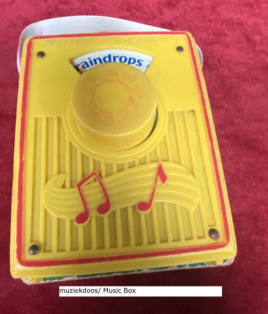 Fisher price radio, Ophalen of Verzenden, Gebruikt, Overige typen, Met geluid