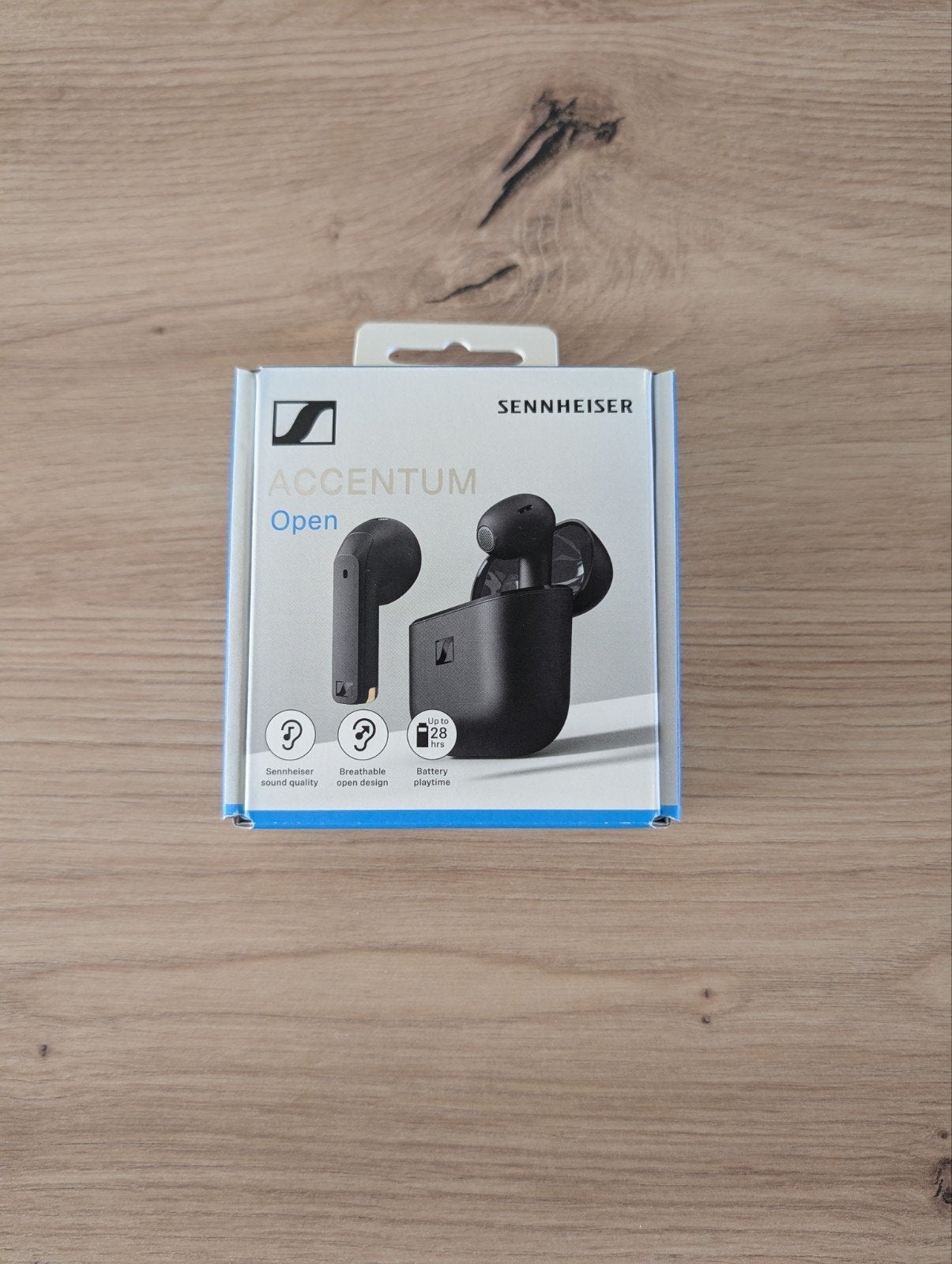 Sennheiser Accentum Open-ear Hoofdtelefoon met Handleiding, Audio, Tv en Foto, Koptelefoons, Sennheiser, Ophalen of Verzenden