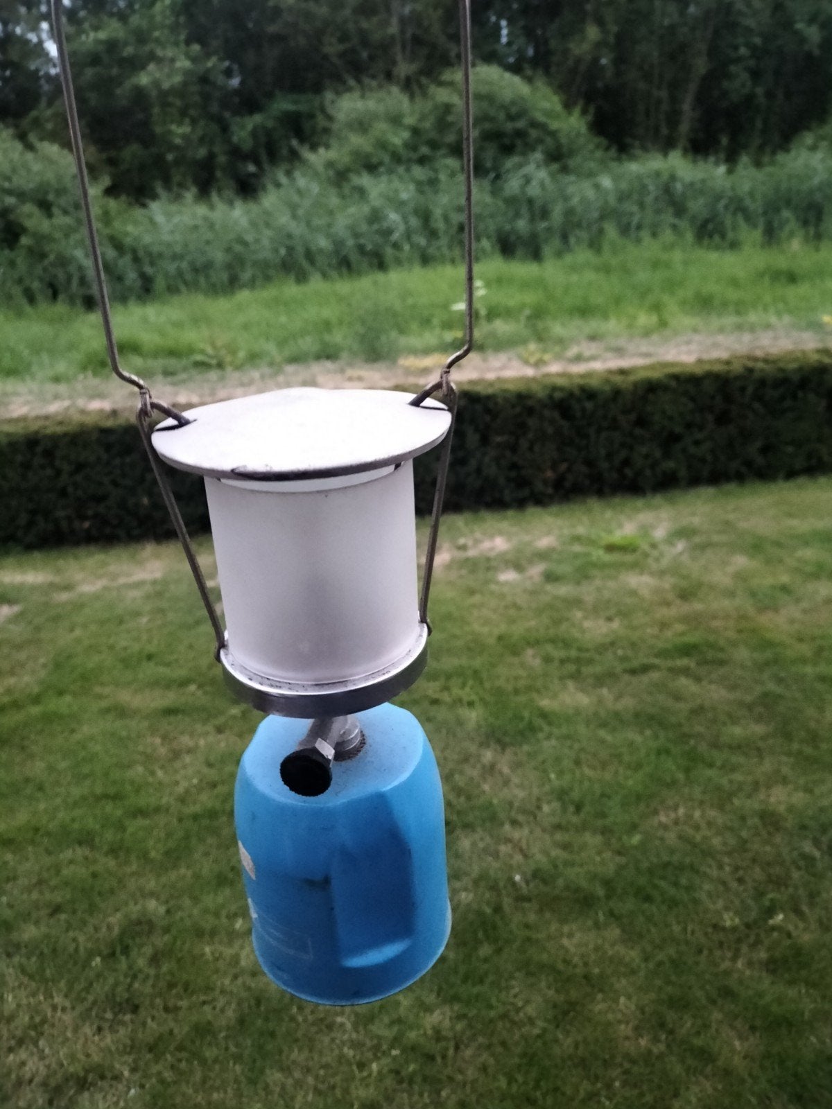 Te koop campinggaslamp, Ophalen of Verzenden