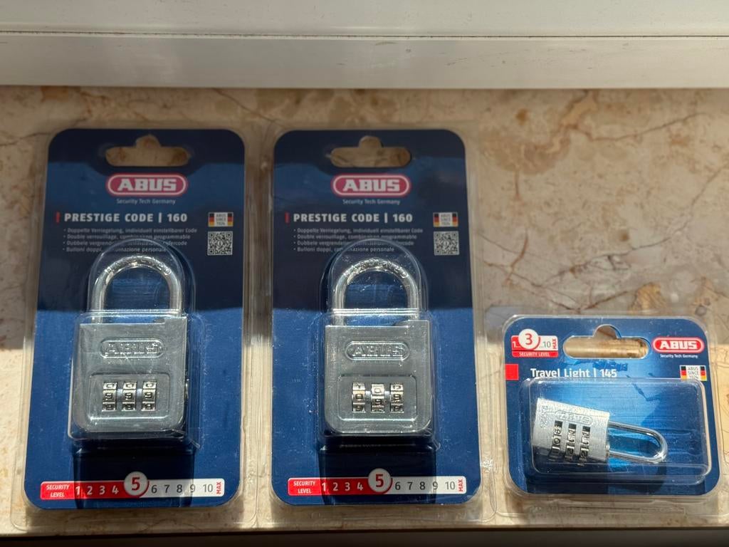 ABUS Cijferslot, Ophalen, Nieuw