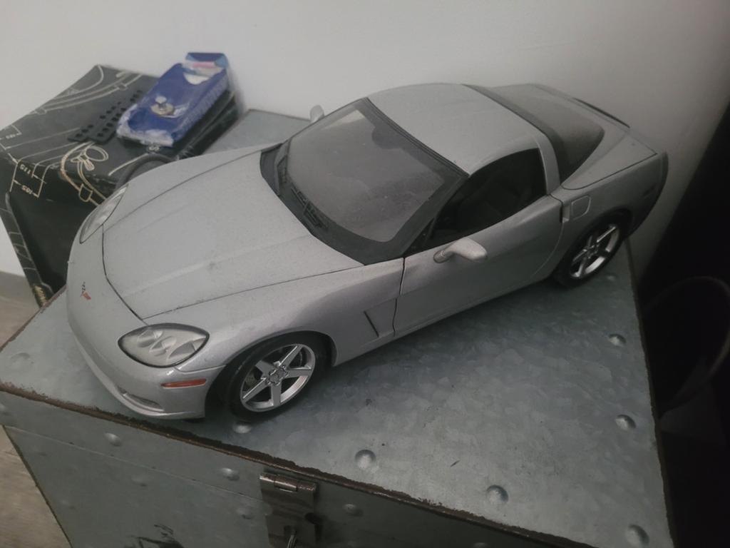 Chevrolet corvette cabrio/hardtop 1/12, Auto, Ophalen of Verzenden, Zo goed als nieuw, H