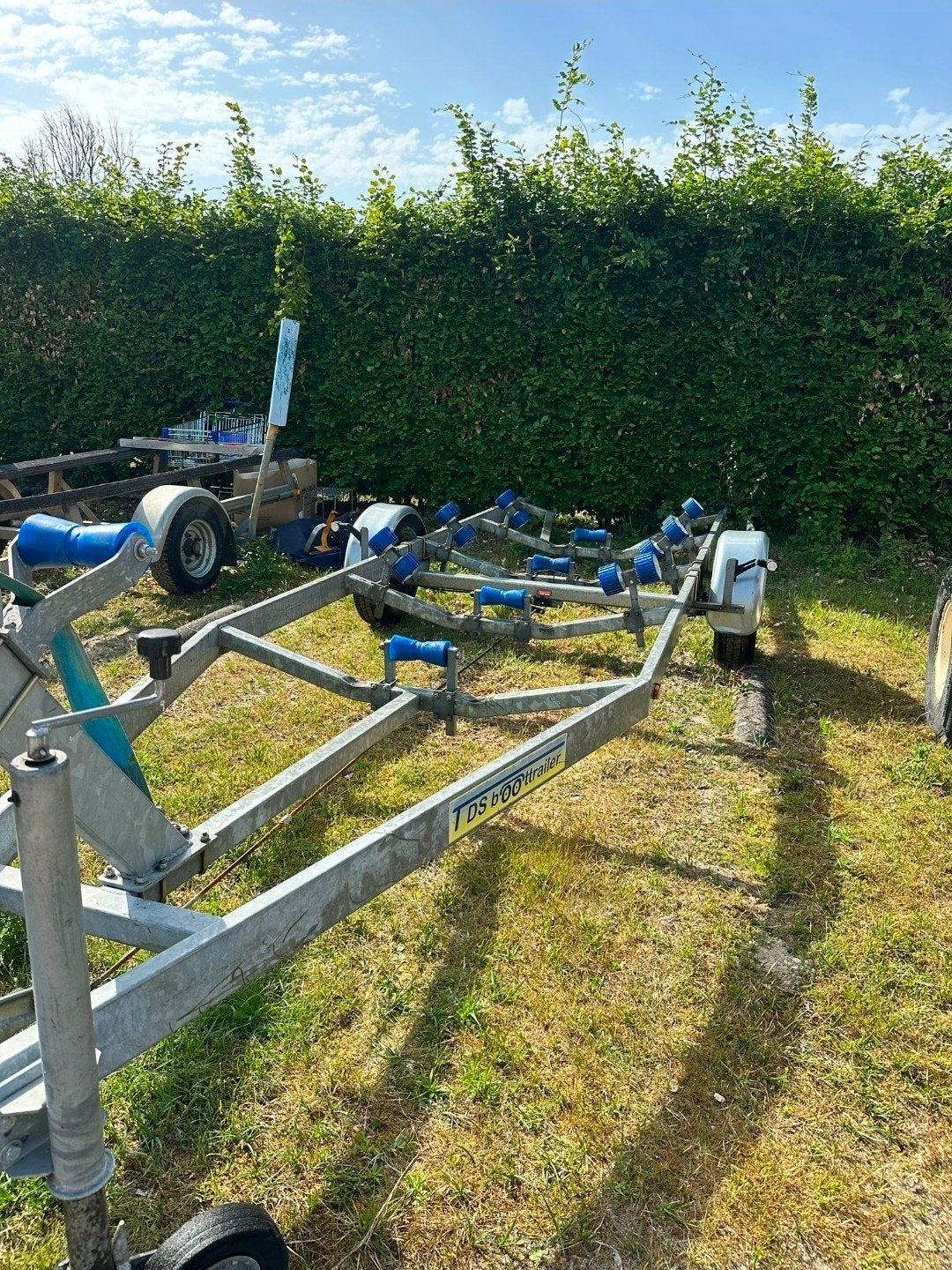 TDS bun trailer óókvoor Tenders met een 1350KG as, Watersport en Boten, Boottrailers, Minder dan 1500 kg, Gebruikt, 6 tot 9 meter