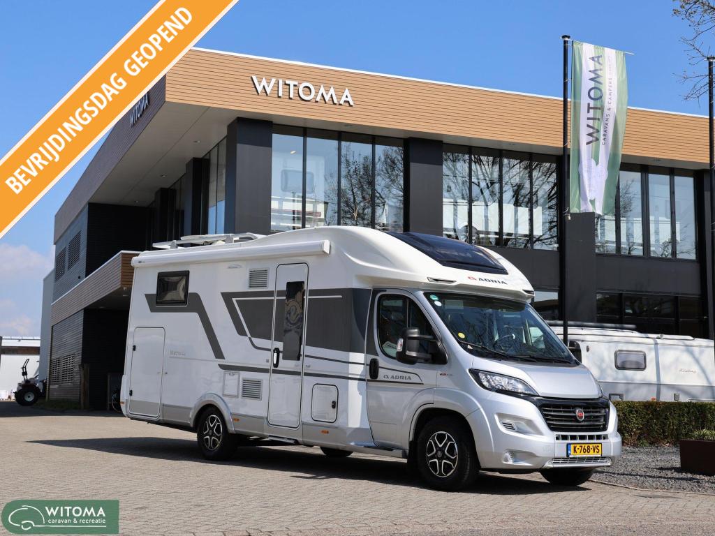 Adria Matrix Plus 670 SL FULL OPTIONS, Caravans en Kamperen, Automaat, Ringverwarming, Fiat, Bedrijf