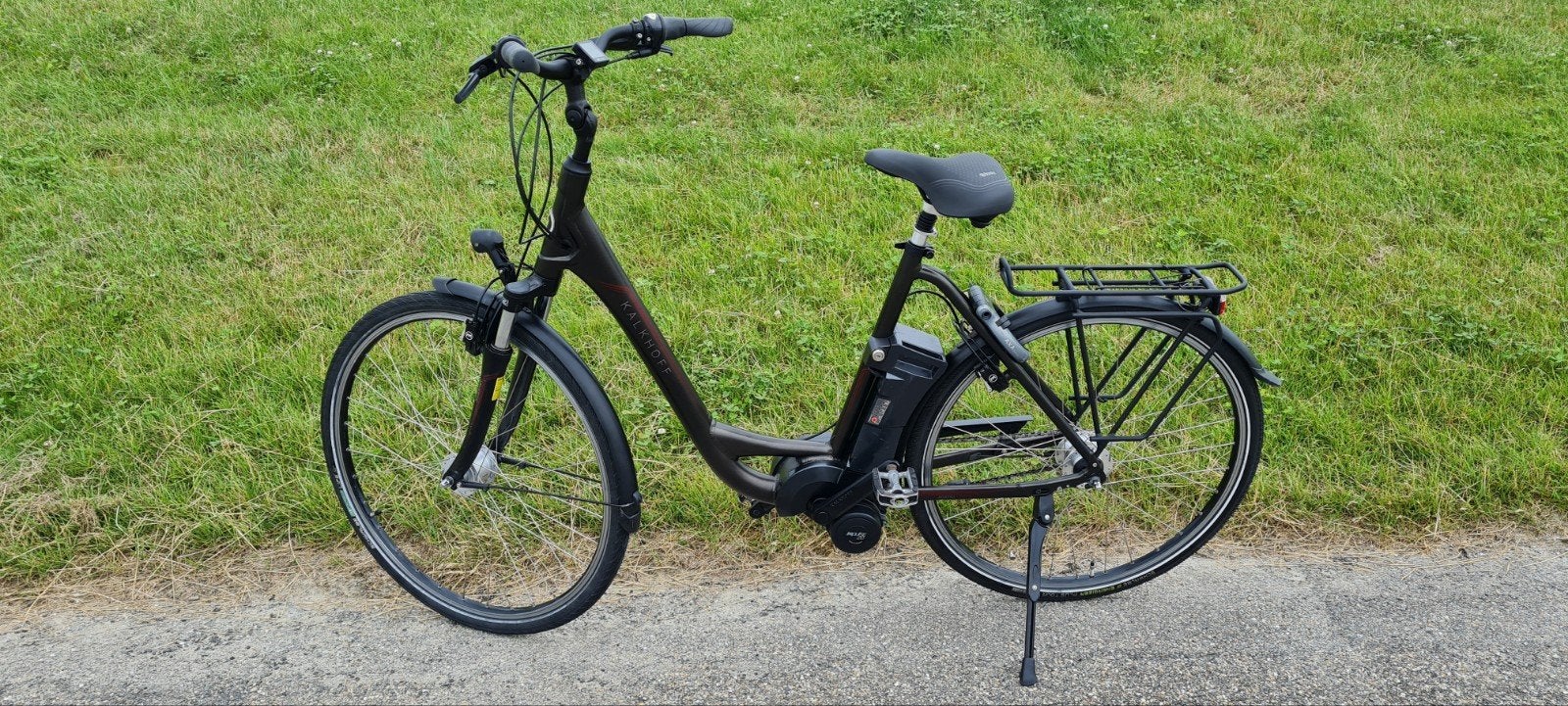 Kalkhoff agattu allround elektrische damesfiets, Fietsen en Brommers, Elektrische fietsen, 51 tot 55 cm, Ophalen, Zo goed als nieuw