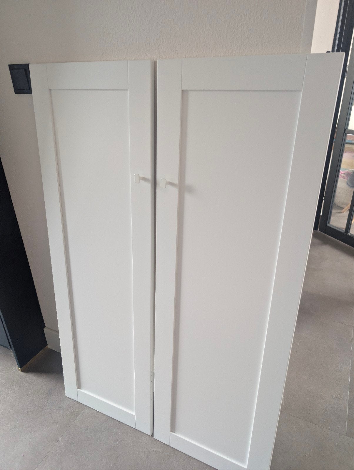 IKEA Sannidal deuren (2x) voor Platsa kast 120x80 cm, Huis en Inrichting, Ophalen, 25 tot 50 cm, 50 tot 100 cm, Minder dan 100 cm