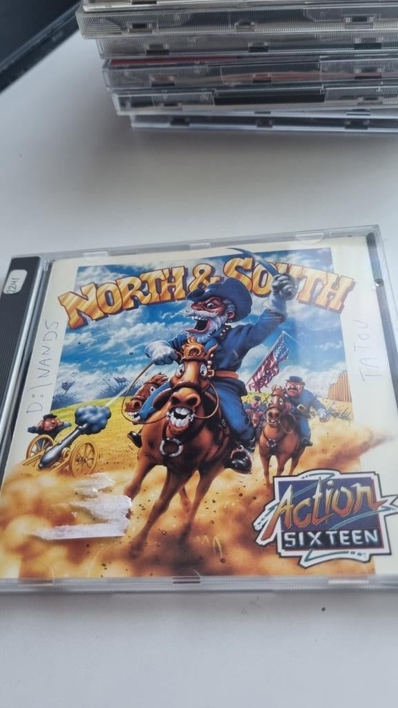 North & South - Actie Strategie Spel PC CD-ROM, Gebruikt, Verzenden, 1 speler, Strategie en Constructie