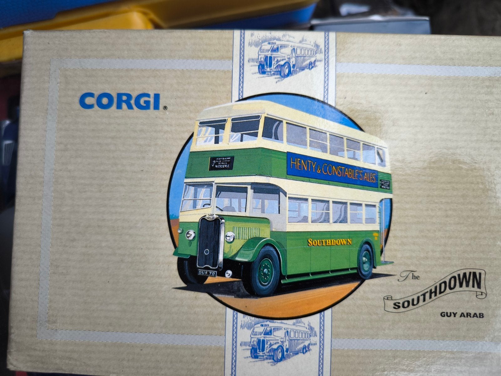 Corgi The Southdown Guy Arab Dubbeldekker Bus Model, Hobby en Vrije tijd, Modelauto's | 1:50, Verzenden, Nieuw, Bus of Vrachtwagen