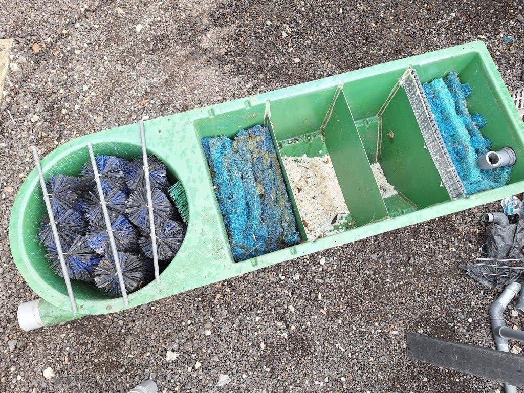vijver filter met vortech zie foto, Tuin en Terras, Vijver-toebehoren, Ophalen, Gebruikt, Vijverfilter