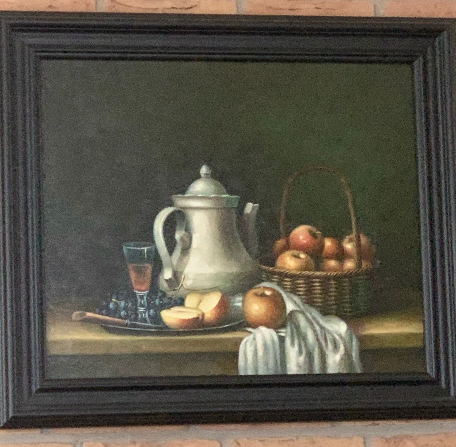 Stilleven schilderij, Antiek en Kunst, Kunst | Schilderijen | Klassiek, Ophalen