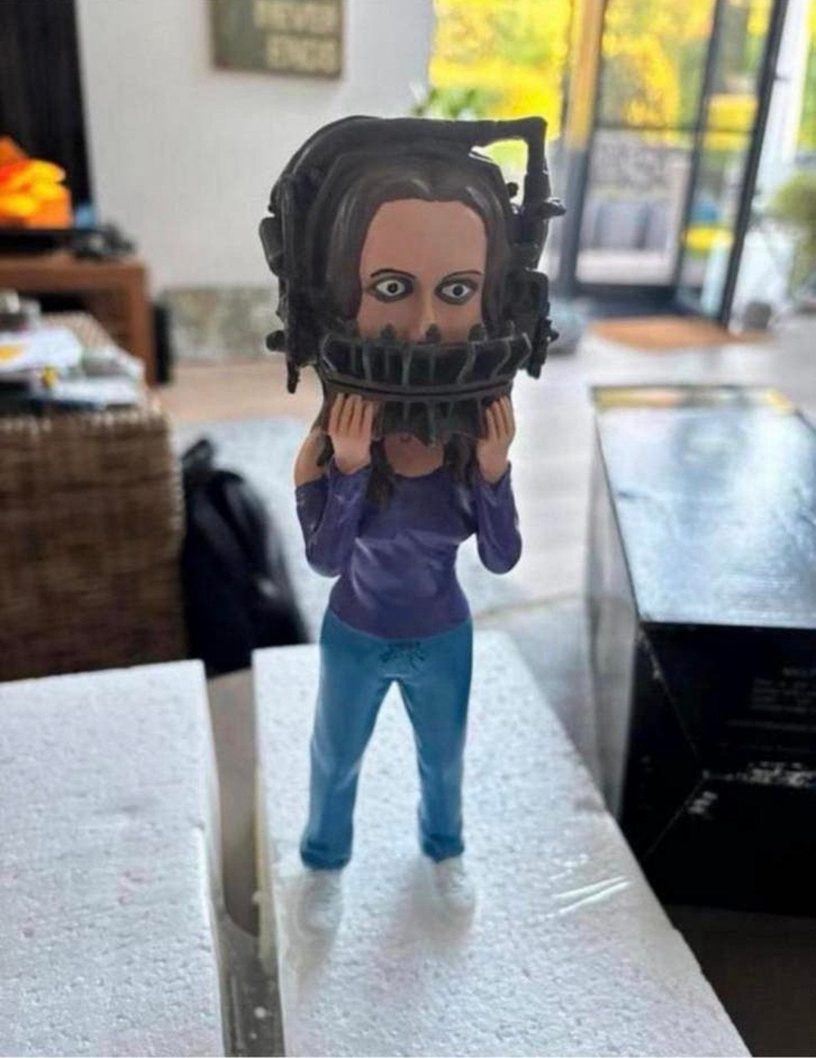 Figuur Amanda/Saw met berenklauw van HCG, Ophalen of Verzenden, Zo goed als nieuw, Actiefiguur of Pop